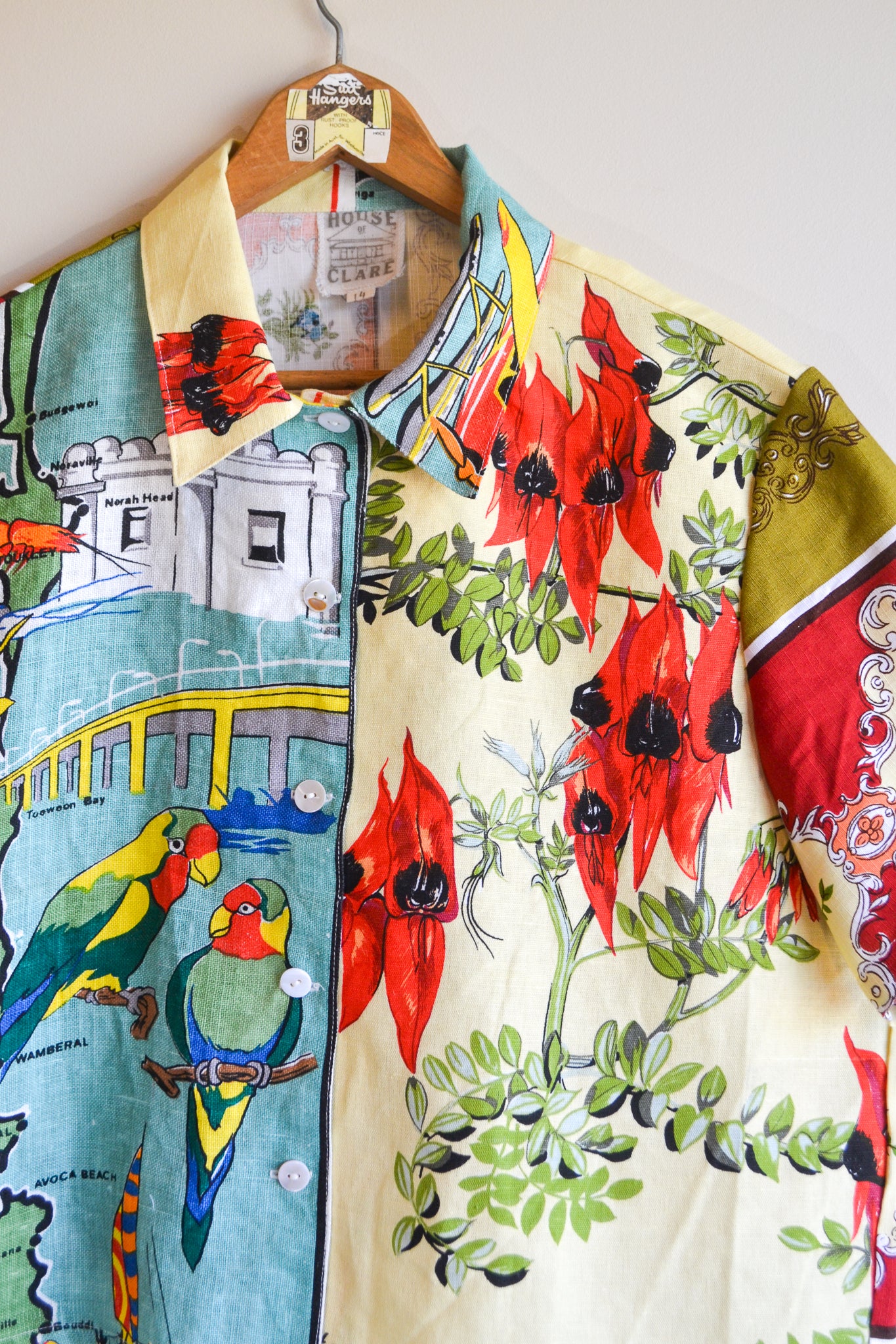 Button Up Shirt | Desert Pea | 14