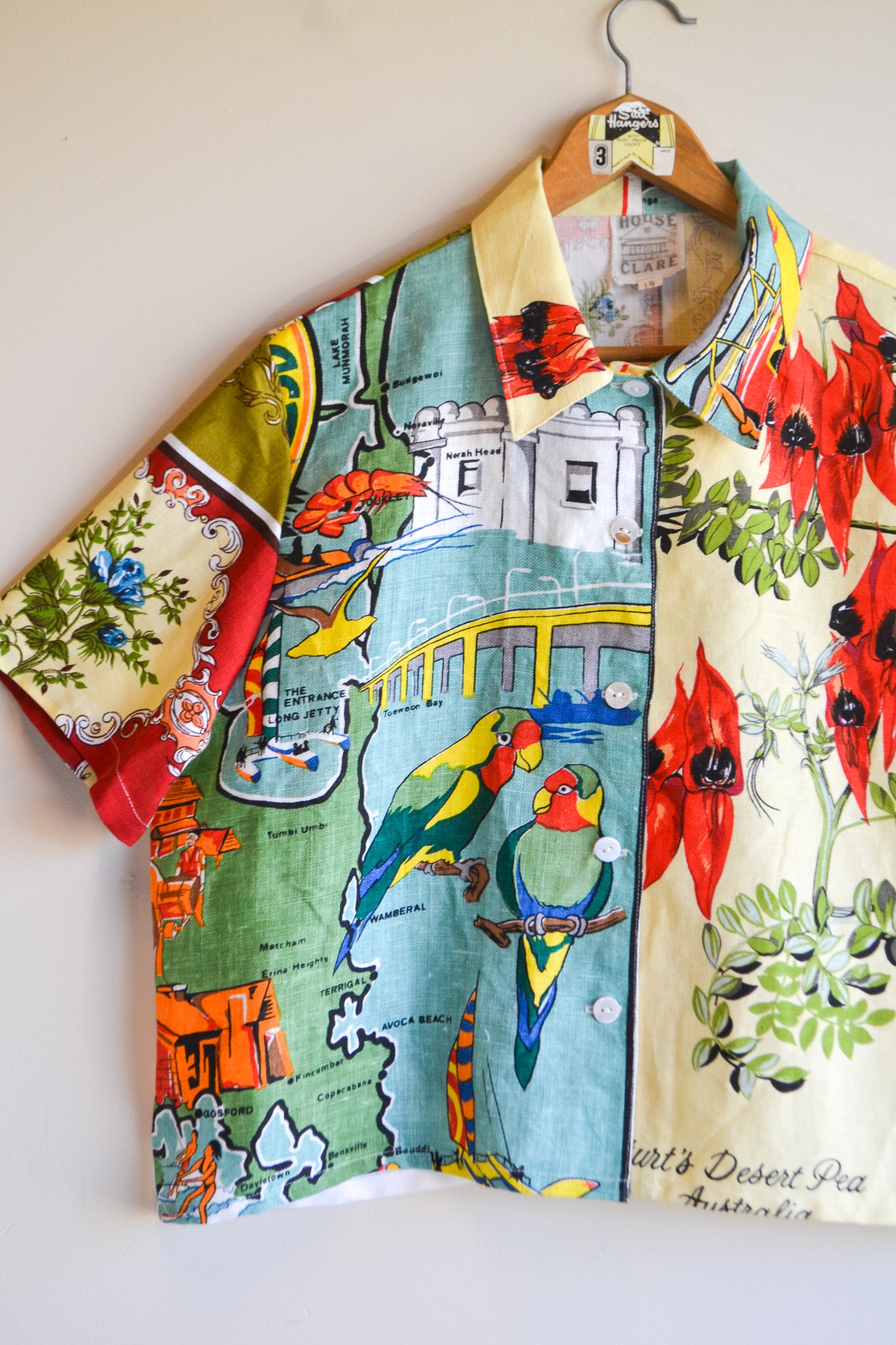 Button Up Shirt | Desert Pea | 14