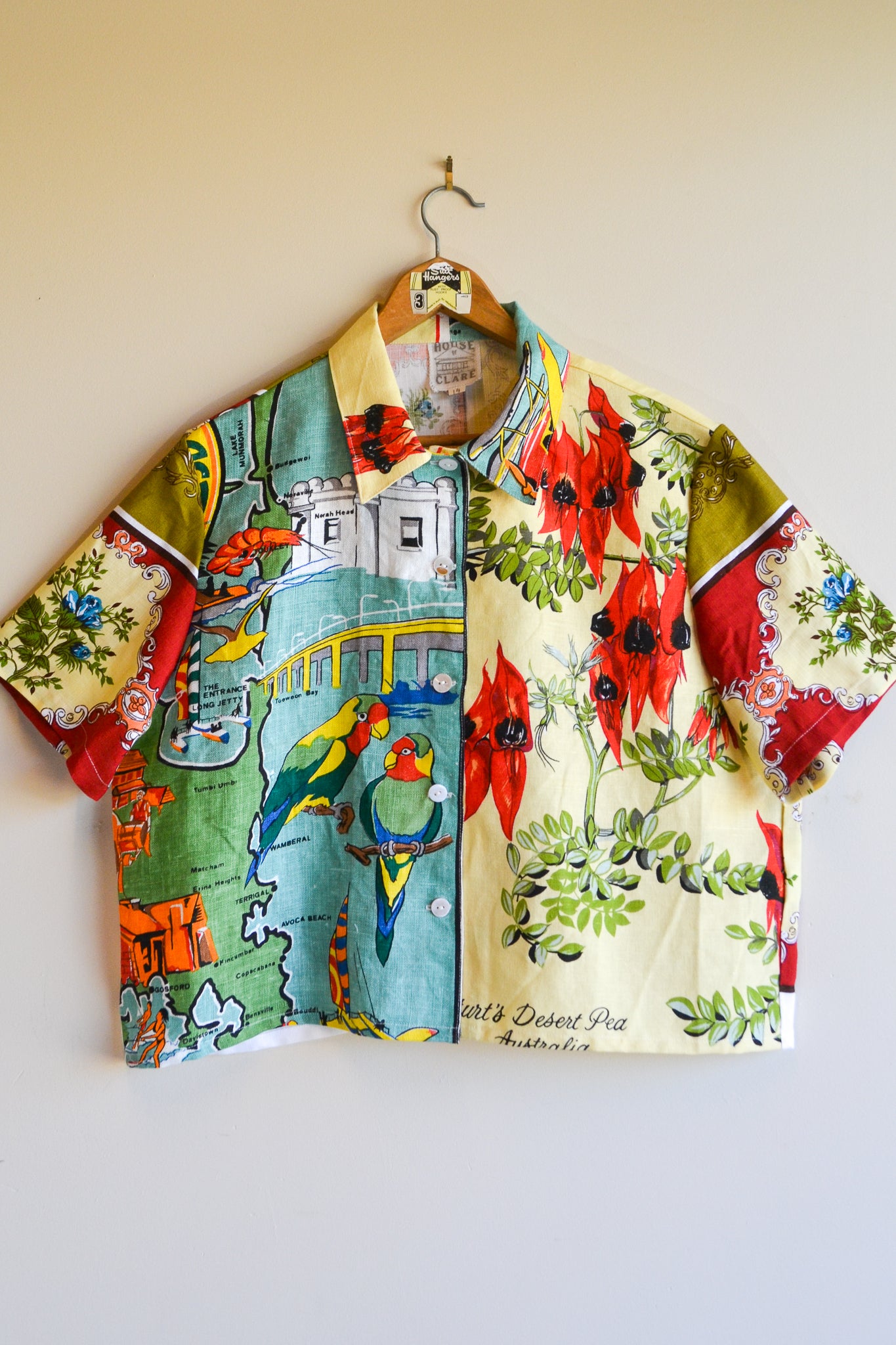 Button Up Shirt | Desert Pea | 14