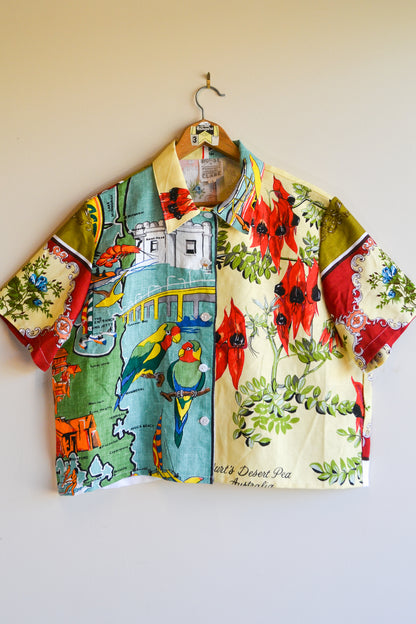 Button Up Shirt | Desert Pea | 14