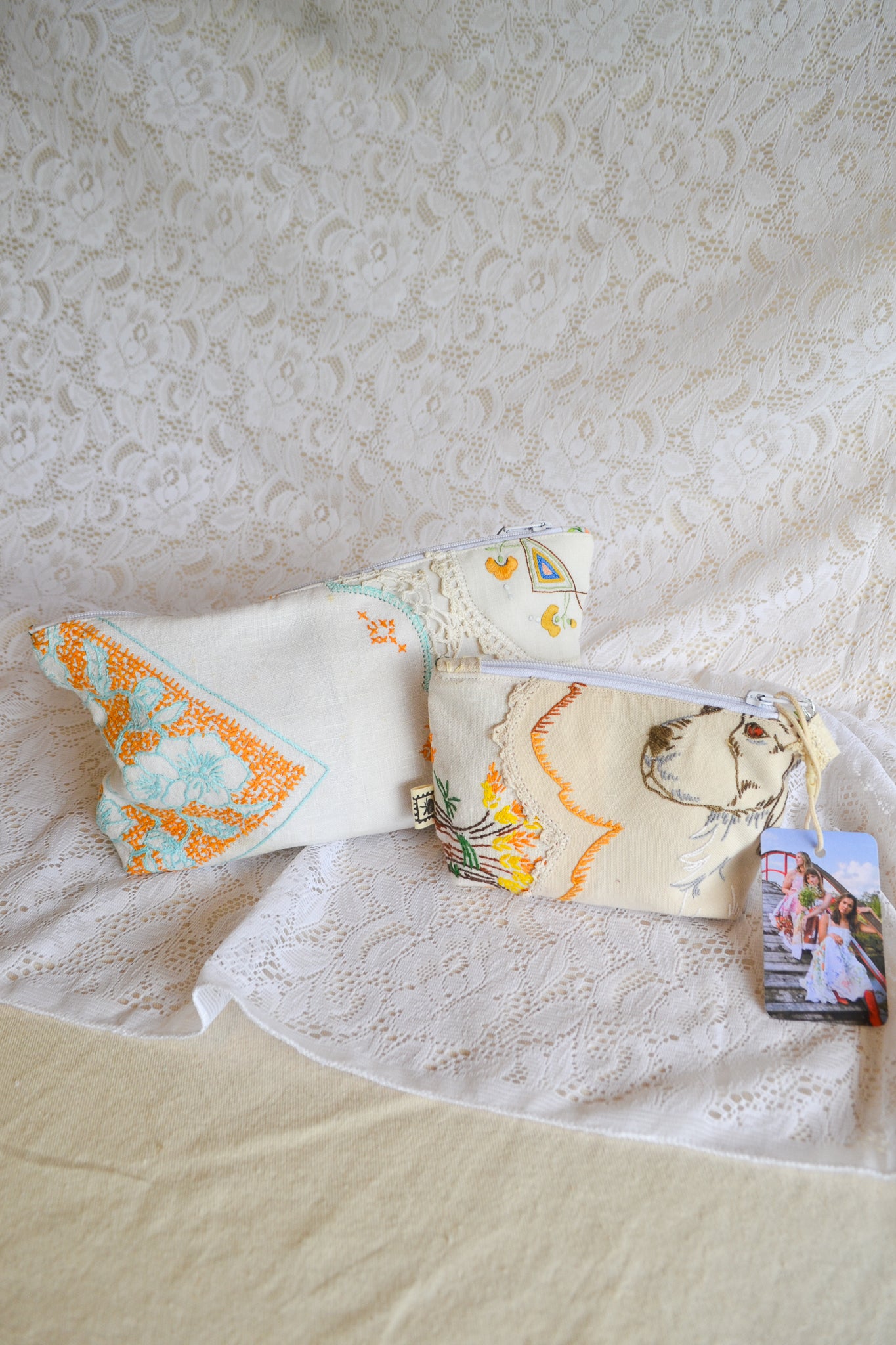 Doily Purse Set | Doggie