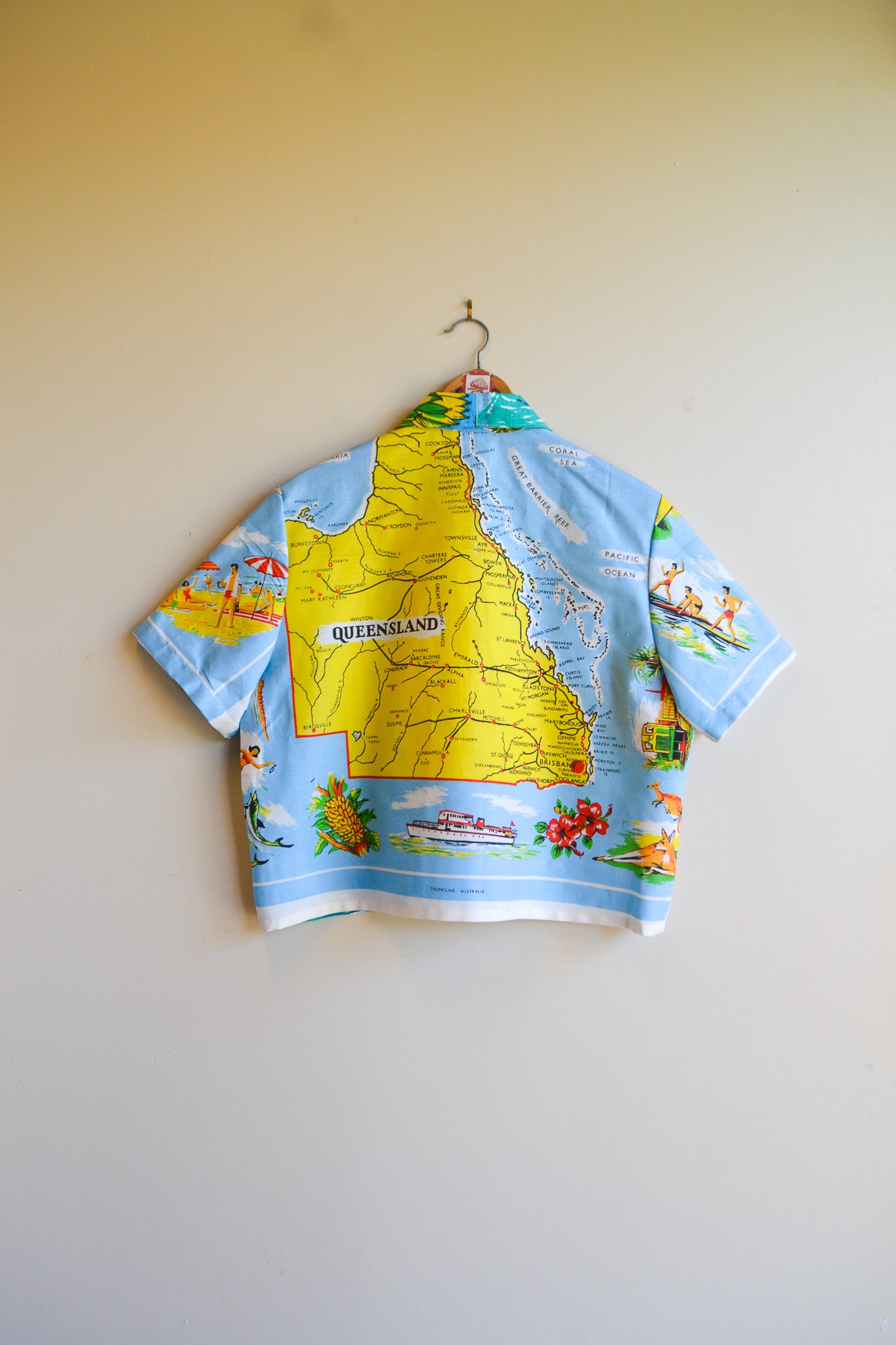 Button Up Shirt | Dolphins | Large
