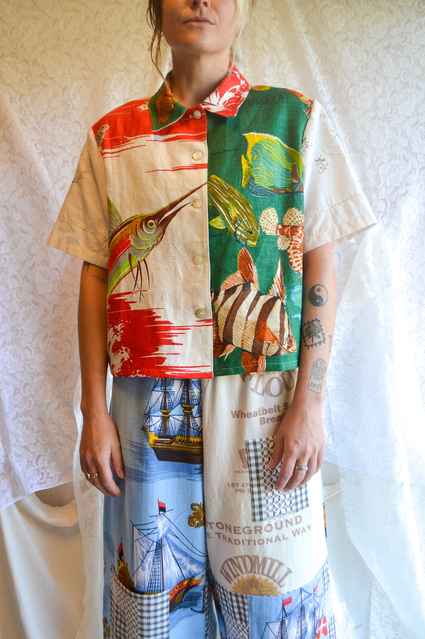 Button Up Shirt | Fishing | XLarge
