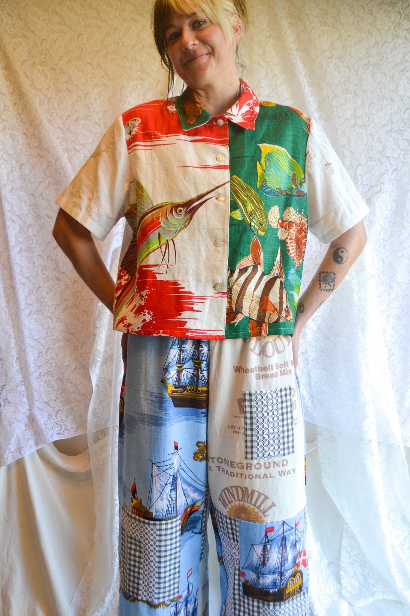 Button Up Shirt | Fishing | XLarge