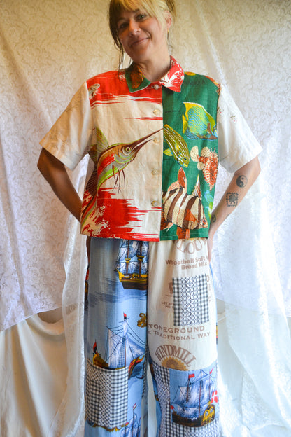 Button Up Shirt | Fishing | XLarge
