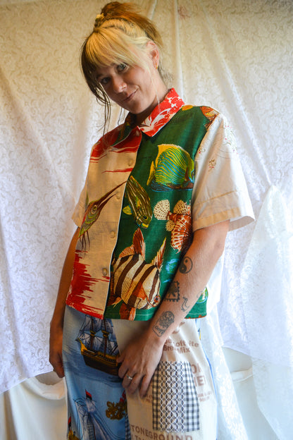 Button Up Shirt | Fishing | XLarge