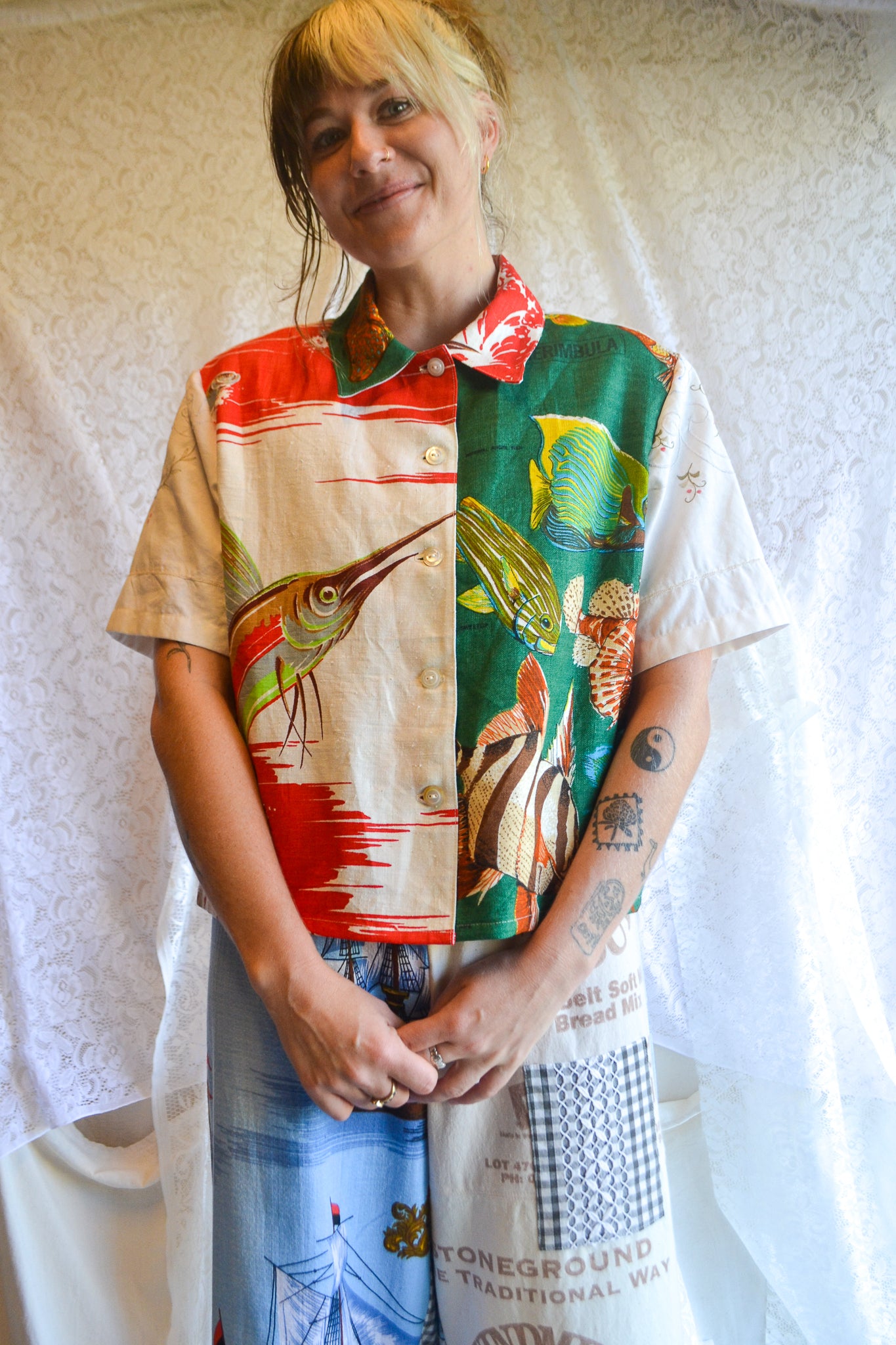 Button Up Shirt | Fishing | XLarge