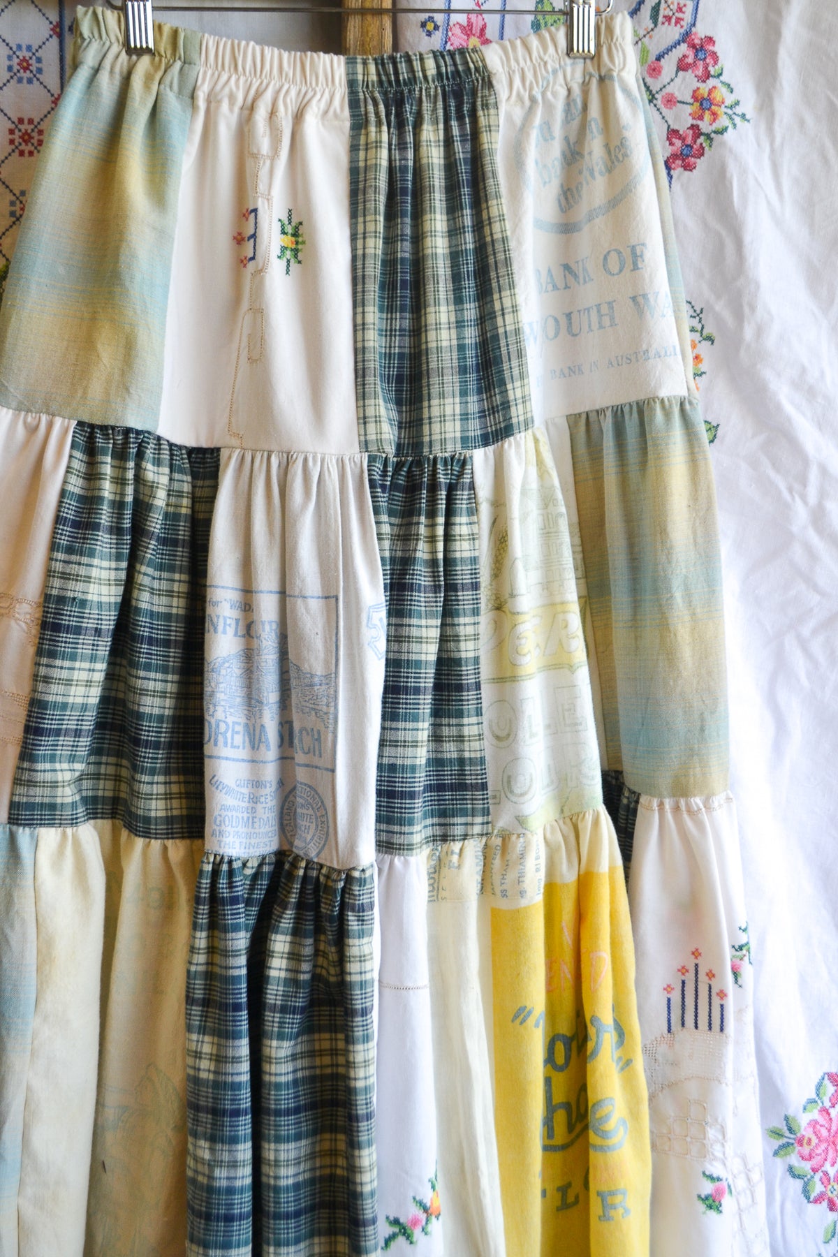 Tiered Patch Work Skirt | Fairy Bread | Small