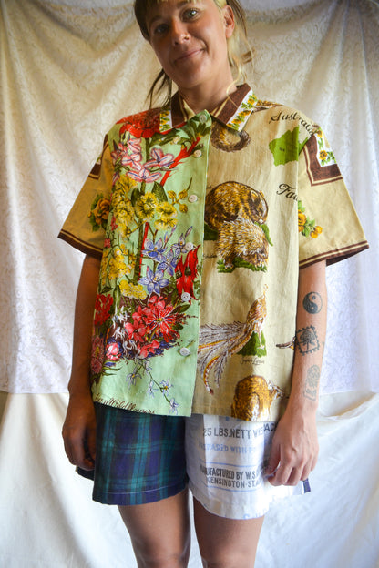Button Up Shirt | Eucalyptus | XLarge