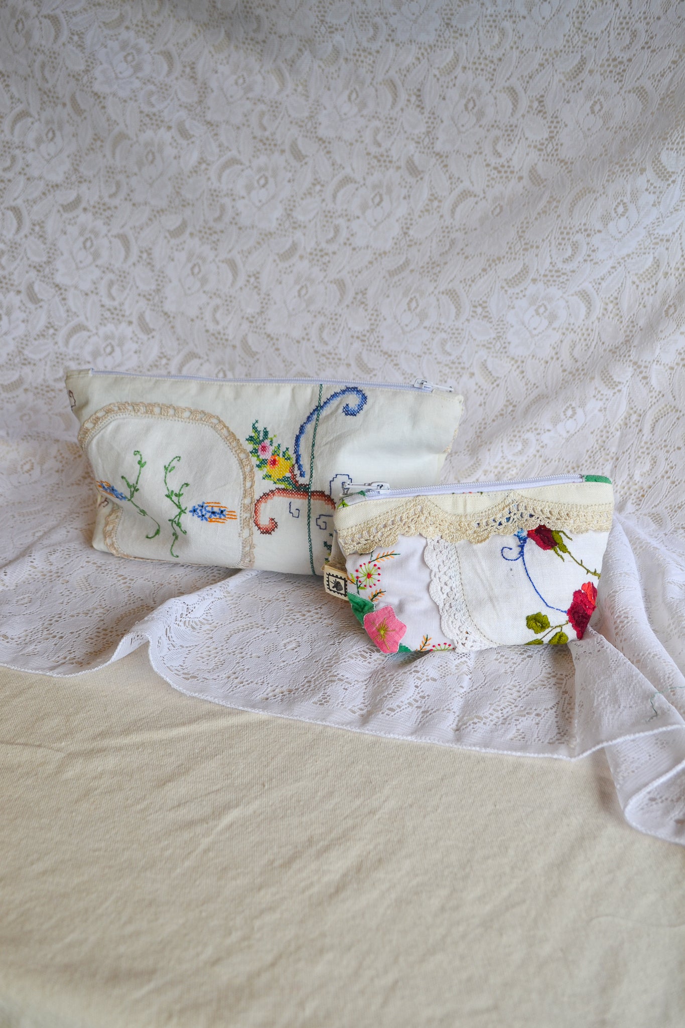 Doily Purse Set | Flower
