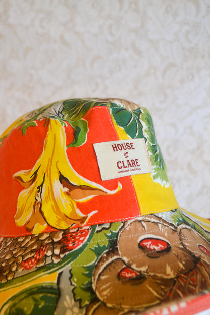 Wide Brim Hat | Fruit Punch | Large
