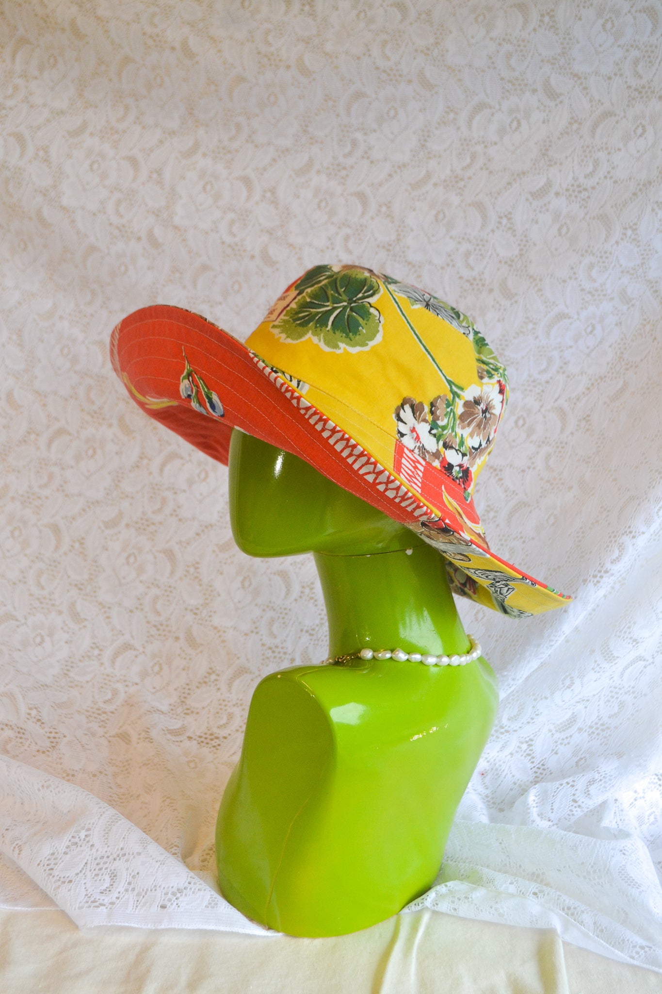 Wide Brim Hat | Fruit Punch | Large