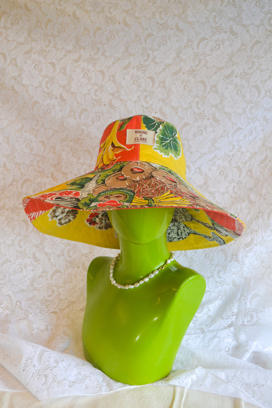 Wide Brim Hat | Fruit Punch | Large