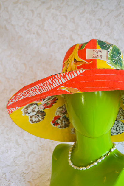 Wide Brim Hat | Fruit Punch | Large
