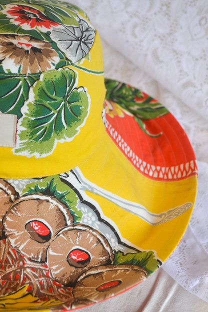 Wide Brim Hat | Fruit Punch | Large