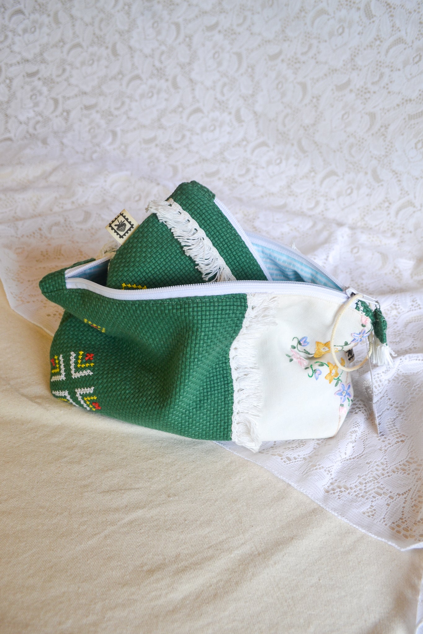 Doily Purse Set | Green