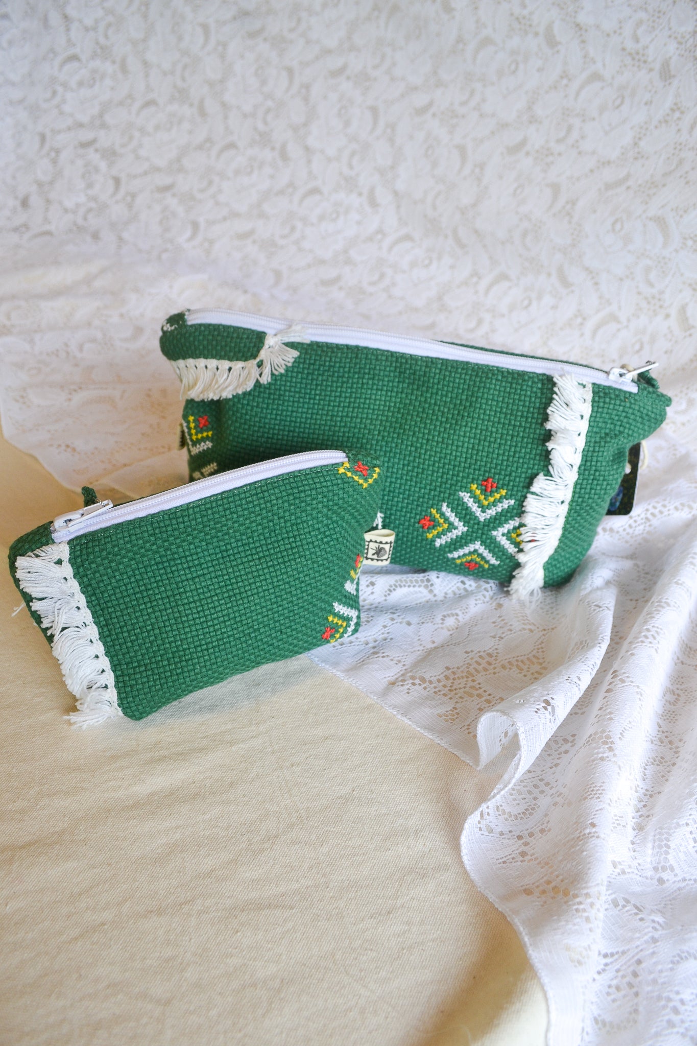 Doily Purse Set | Green
