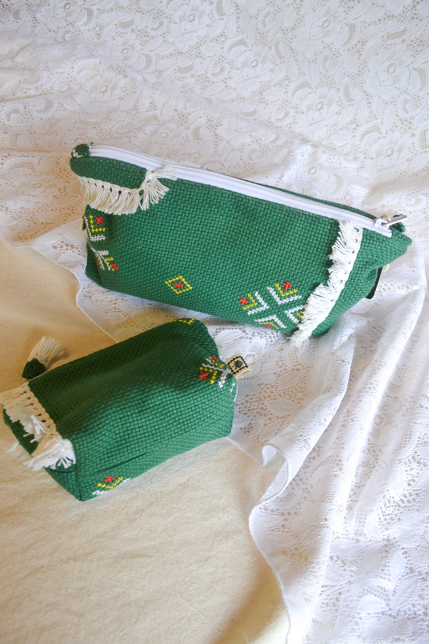 Doily Purse Set | Green