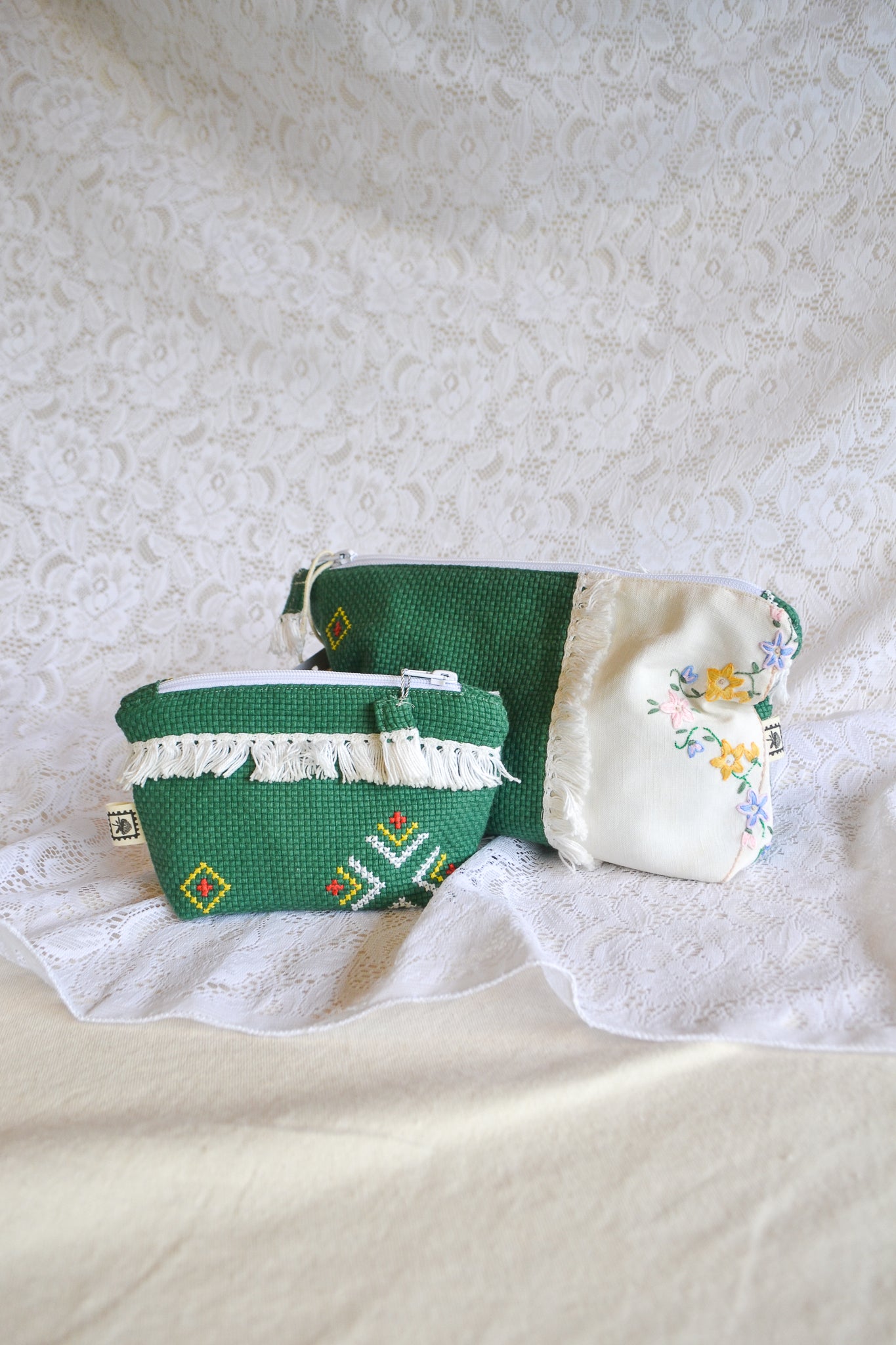 Doily Purse Set | Green