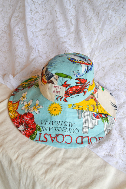 Wide Brim Hat | Gold Coast | Medium