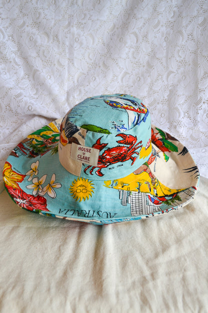 Wide Brim Hat | Gold Coast | Medium