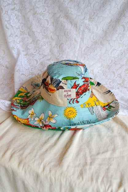 Wide Brim Hat | Gold Coast | Medium