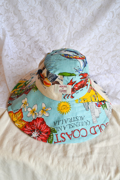 Wide Brim Hat | Gold Coast | Medium