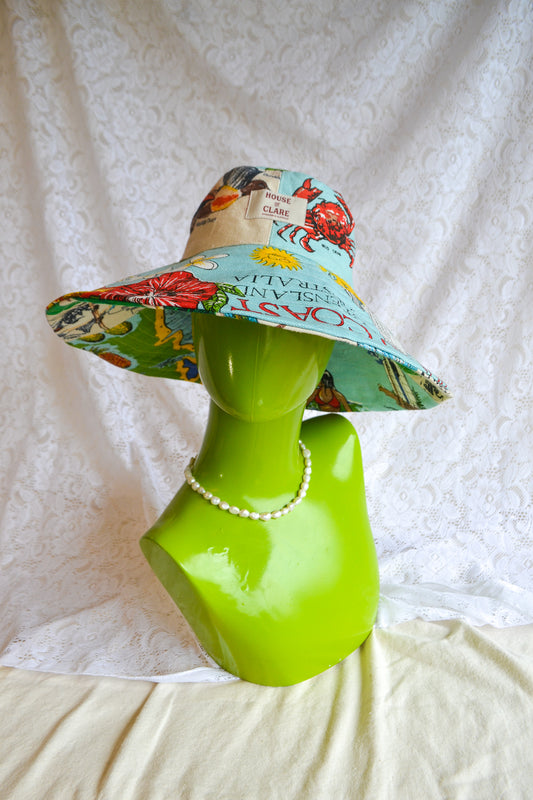Wide Brim Hat | Gold Coast | Medium