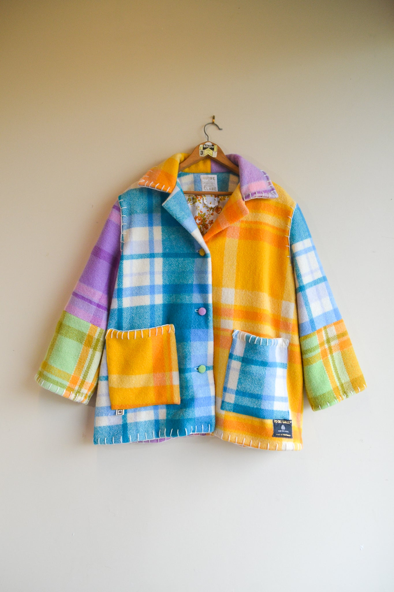 Coat | Golden | Wool | Large