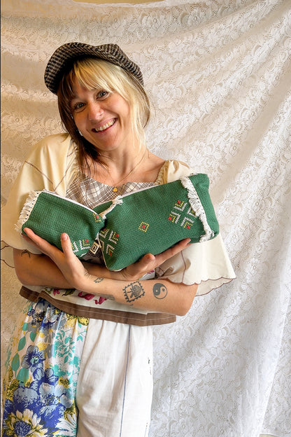 Doily Purse Set | Green
