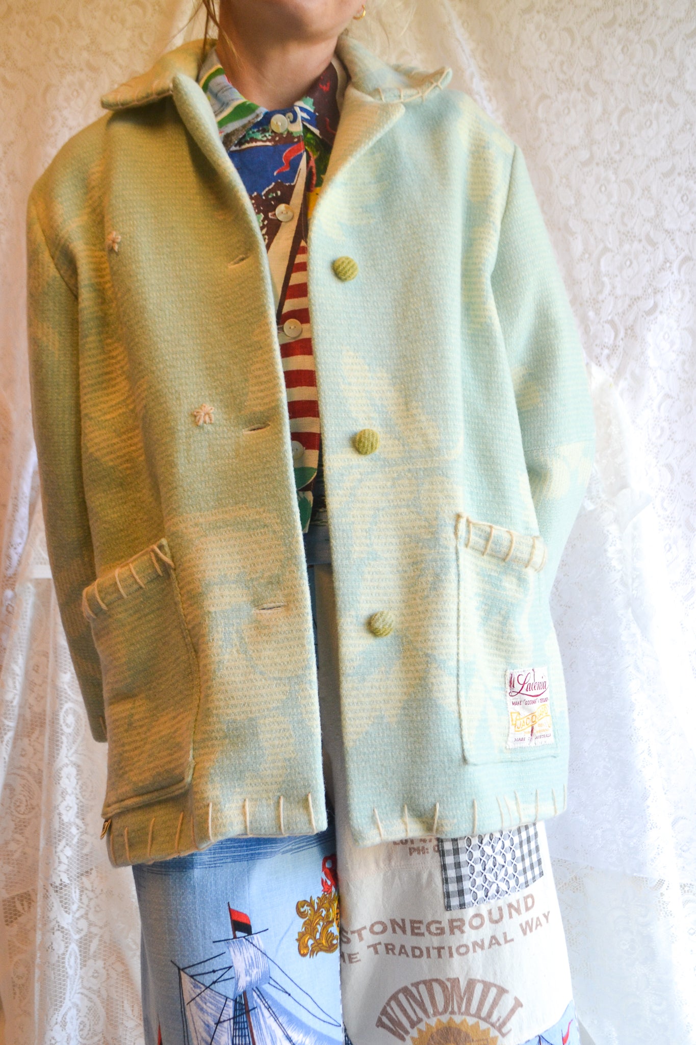 Coat | Hawaii | Wool | Small- Medium