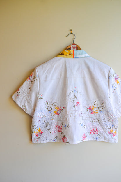 Button Up Shirt | Hay Island | Medium