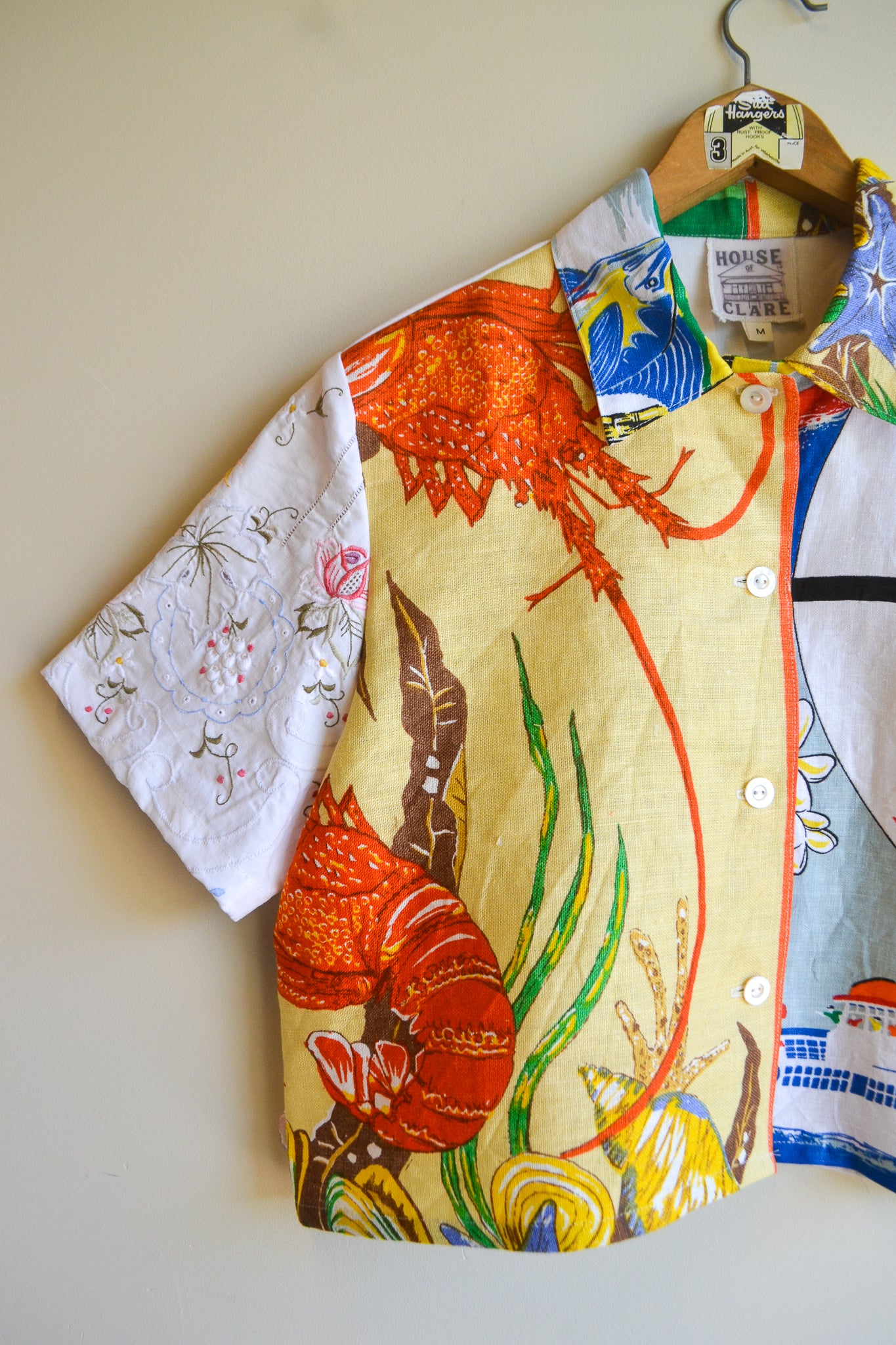 Button Up Shirt | Hay Island | Medium