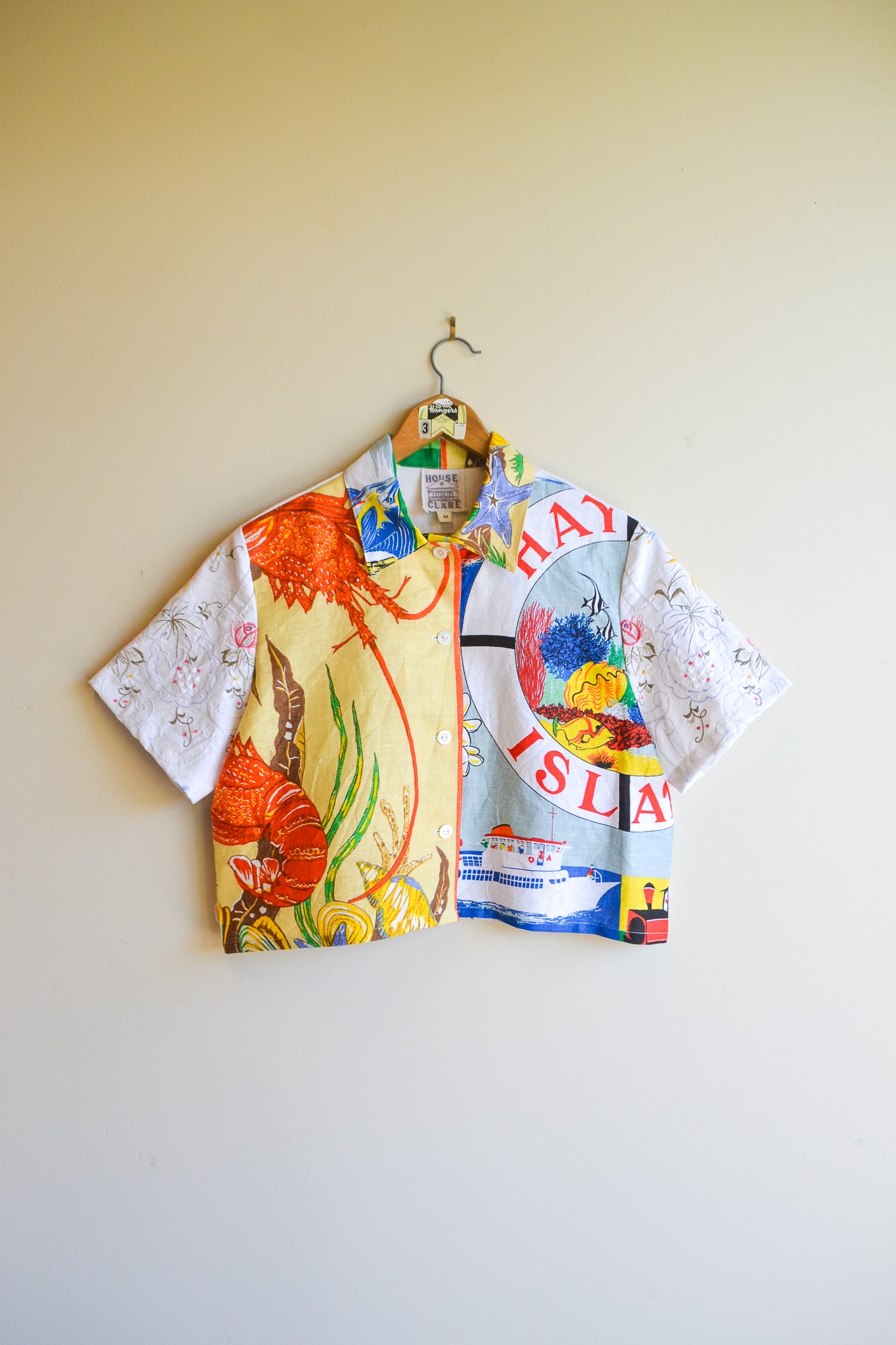 Button Up Shirt | Hay Island | Medium