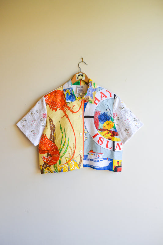 Button Up Shirt | Hay Island | Medium
