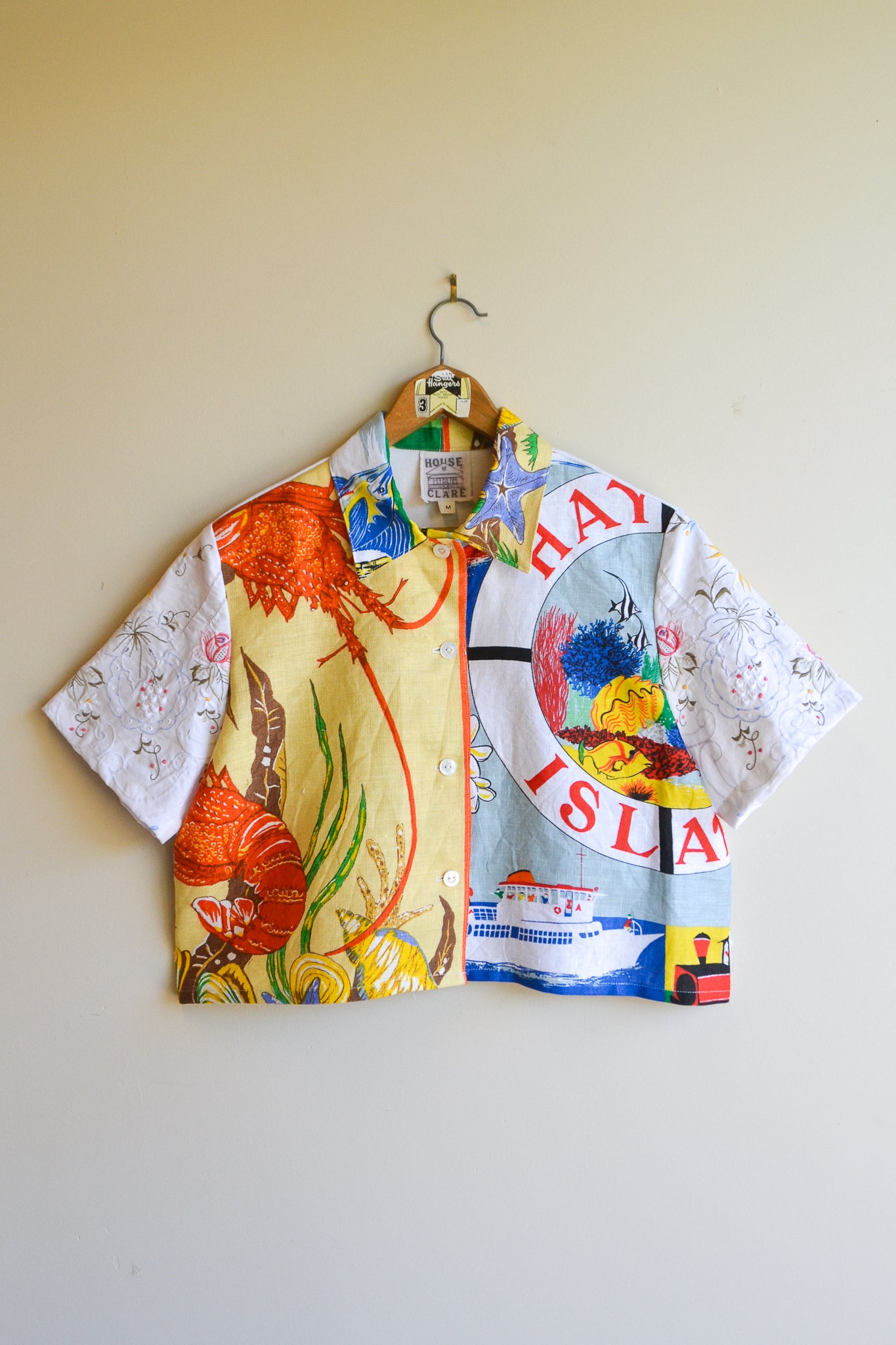 Button Up Shirt | Hay Island | Medium