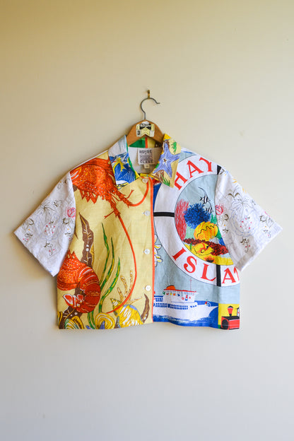 Button Up Shirt | Hay Island | Medium