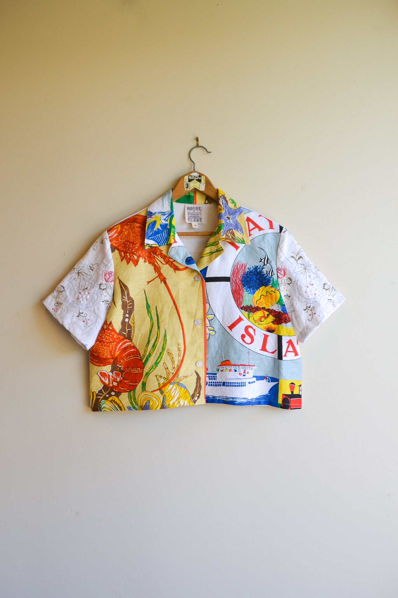 Button Up Shirt | Hay Island | Medium