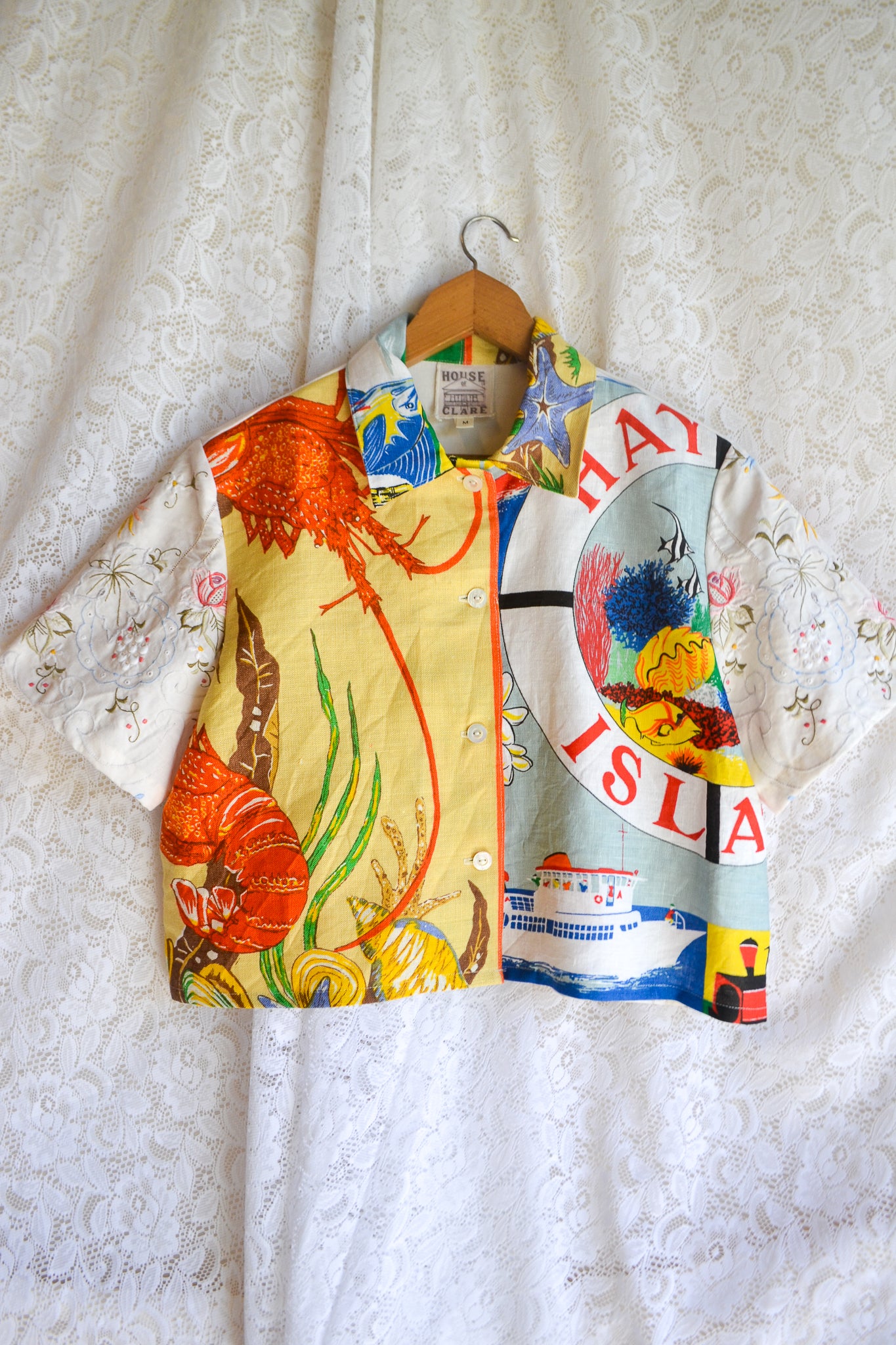 Button Up Shirt | Hay Island | Medium
