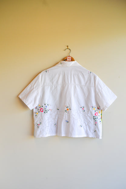 Button Up Shirt | Horses | Large