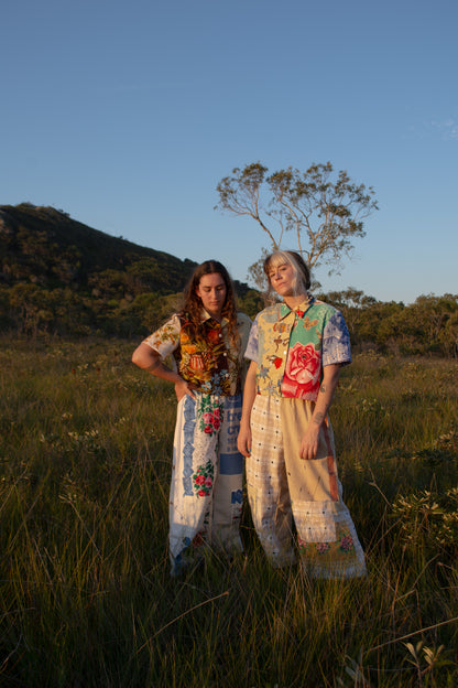 Button Up Shirt | Wonderful World | Medium