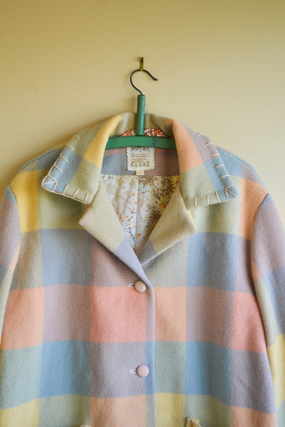 Coat | Ice-cream | Wool | Large