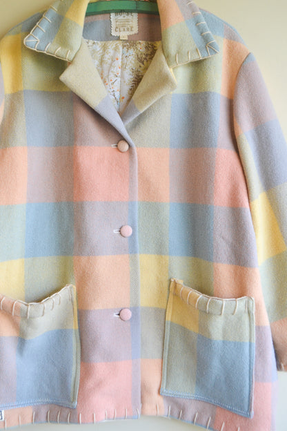 Coat | Ice-cream | Wool | Large