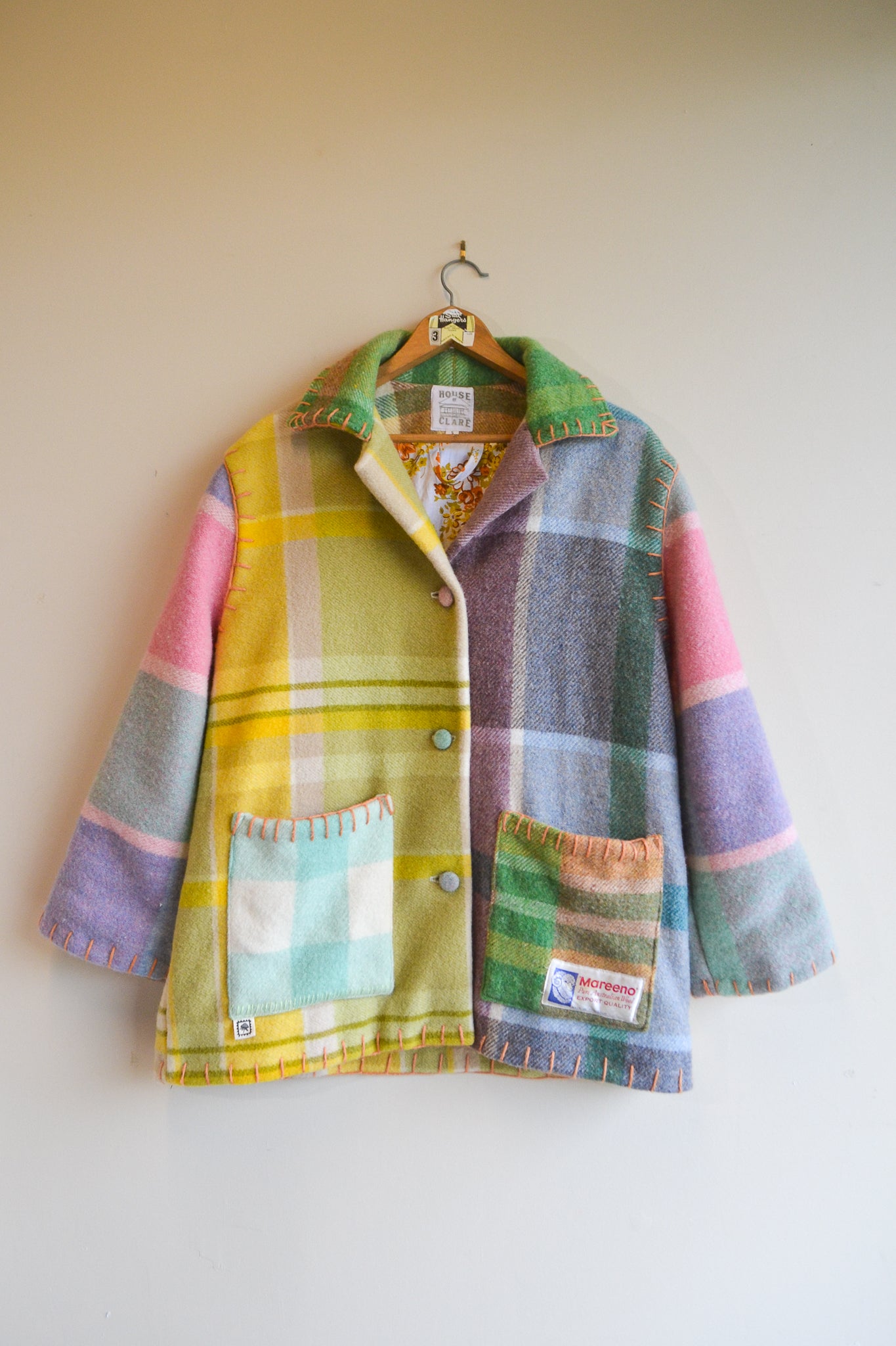 Coat | Mareeno | Wool | Small- Medium