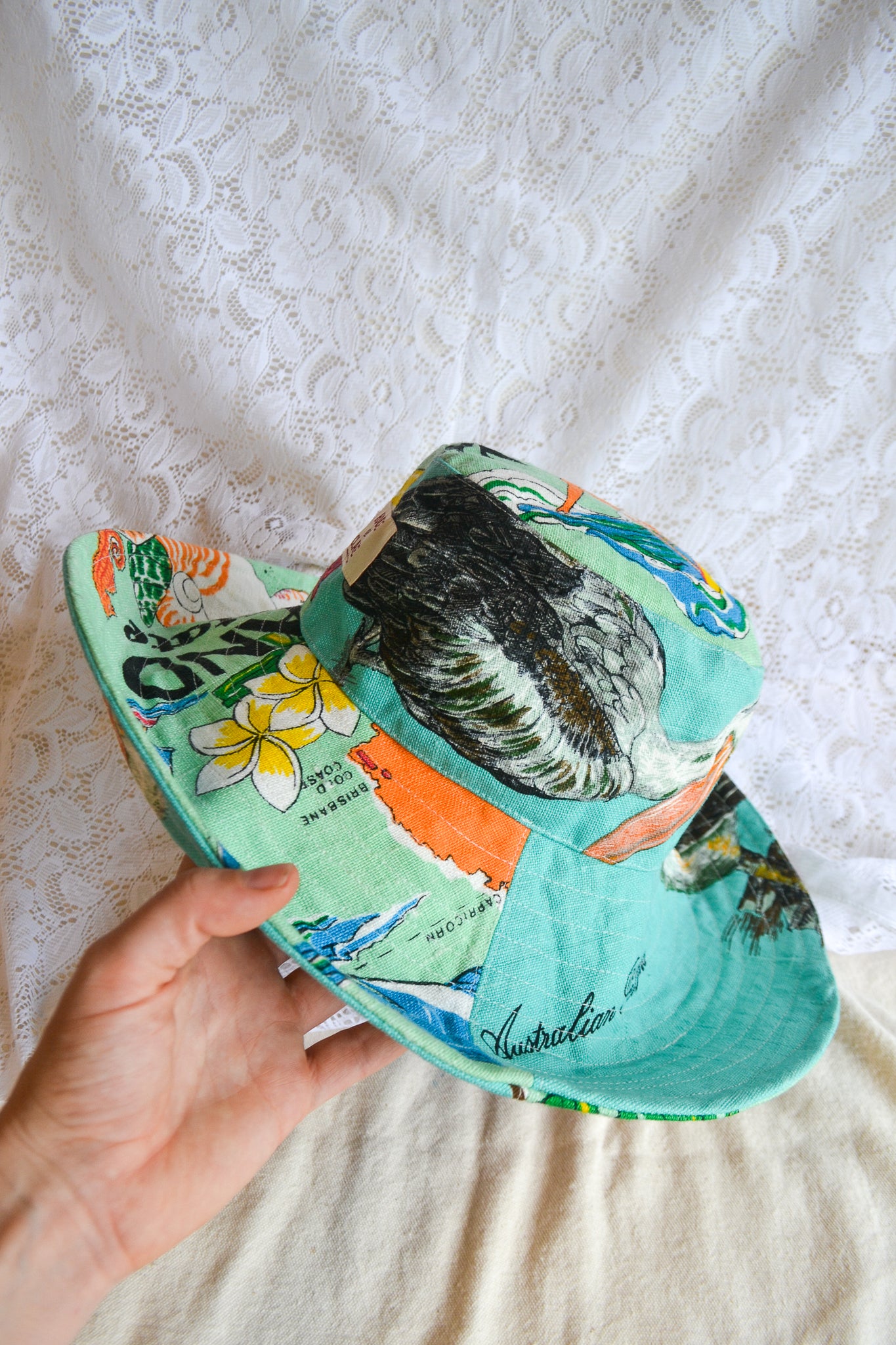 Wide Brim Hat | Ocean | Medium