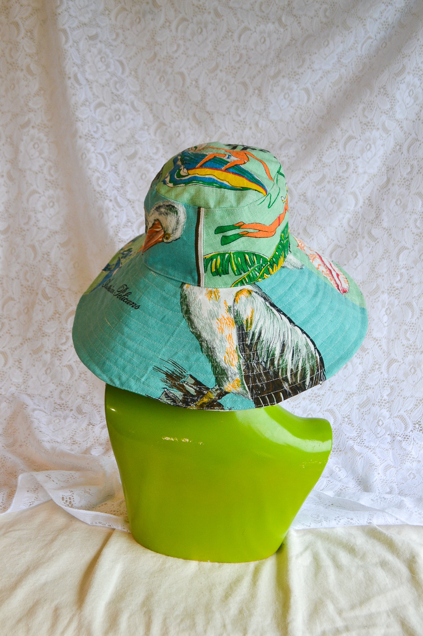 Wide Brim Hat | Ocean | Medium