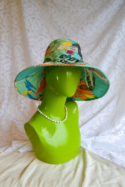 Wide Brim Hat | Ocean | Medium