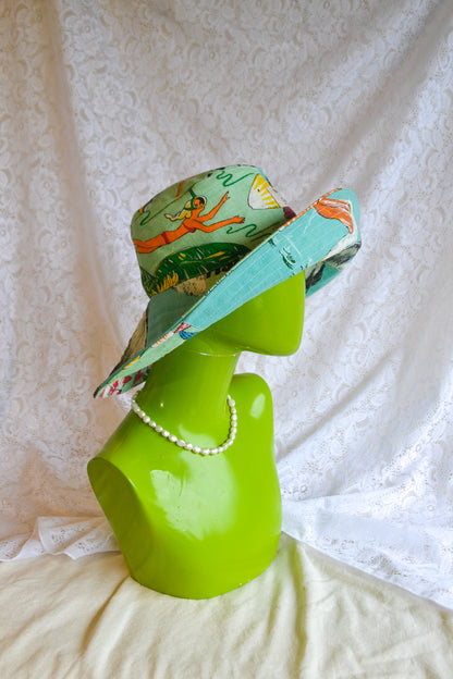 Wide Brim Hat | Ocean | Medium