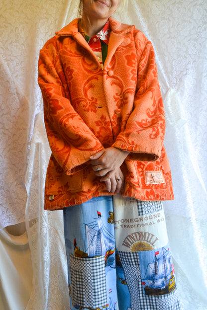 Coat | Swan Orange | Large
