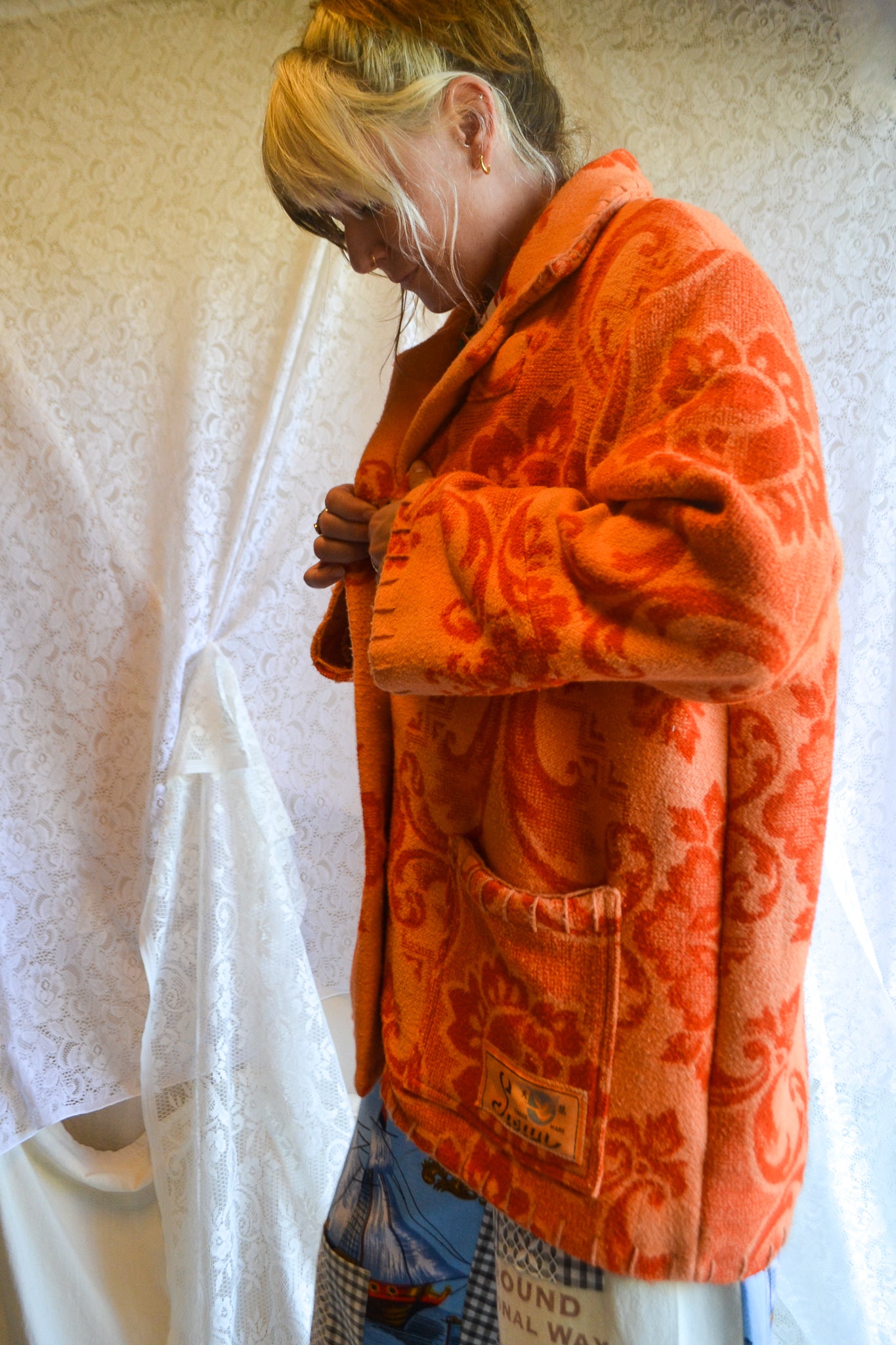 Coat | Swan Orange | Large